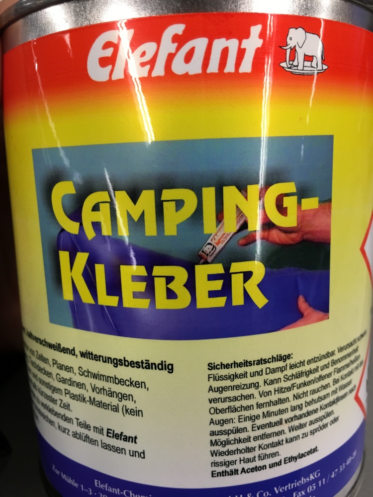 Elefant Campingkleber 750g Dose 02451