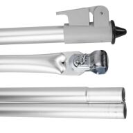 Dorema Orkanstütze ALU Quick System mit Schelle und Fuß verstellbar