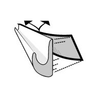 Regenrinne Drip Stop, schwarz, 500 cm