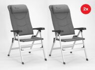 Isabella Campingsessel Thor Hellgrau 2er-Spar-Set Art: 700006246