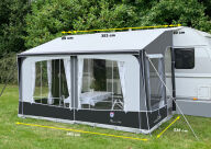 Walker Teilvorzelte Maxi 380 Aluminium