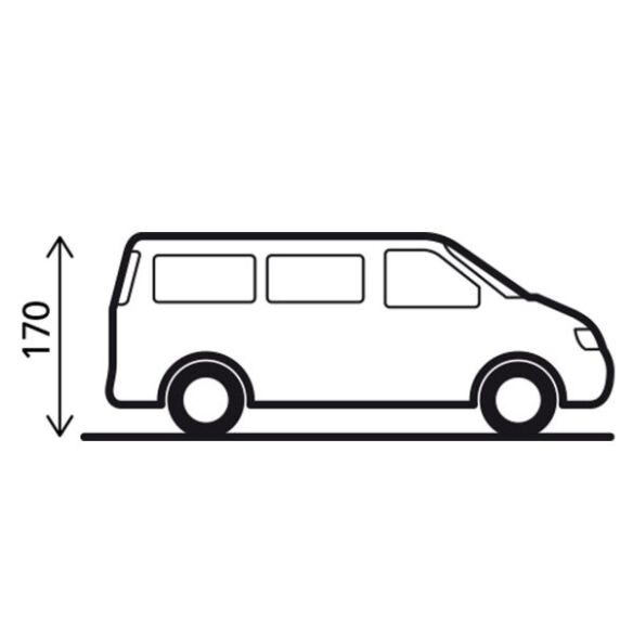 Brunner Heckzelt Pilote Caddy 5