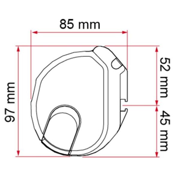 Fiamma F35 260 Schwarz Royal Grey