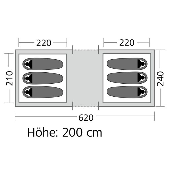 Vis-a-Vis Tauris 6 Skizze