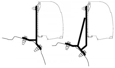 Adapter Ford Transit Custom 89 889