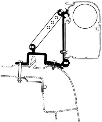 Adapter Renault Master 1998