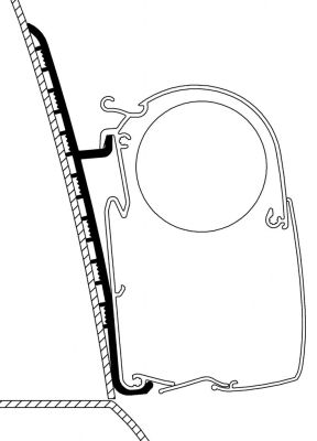 Adapter Renault Master High Roof 90 673