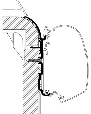 Adapter für Bürstner Ixeo T680, Länge 4 m