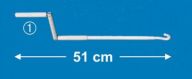 Fiamma Aluminium Handkurbel S 51 cm