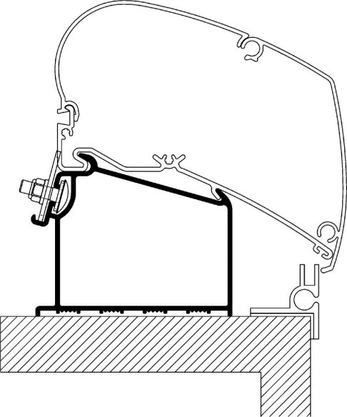 Roof Adapter Adria