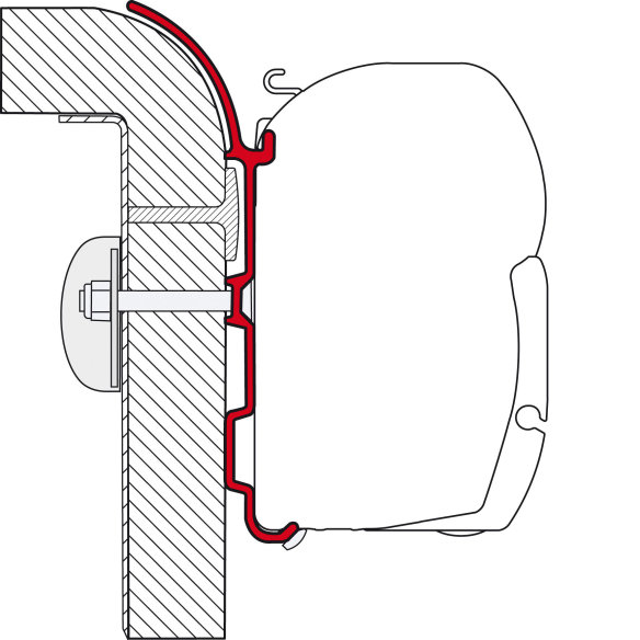 Adapter Bürstner 4.5 m 071/131