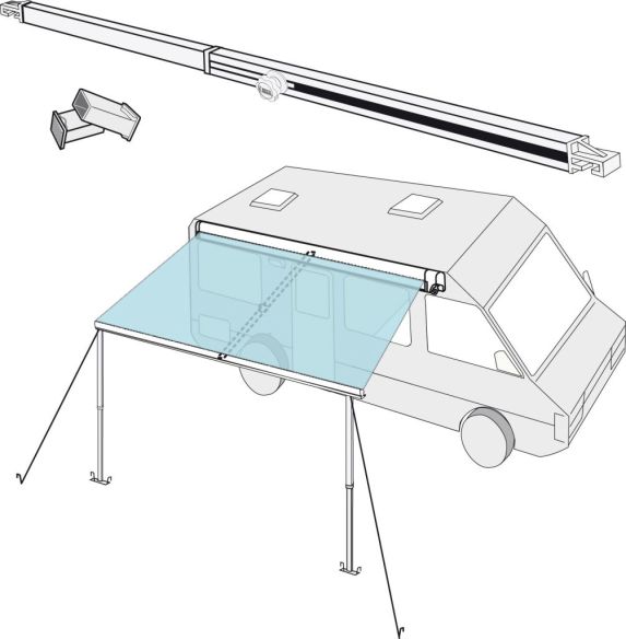 Rafter Standard Skizze