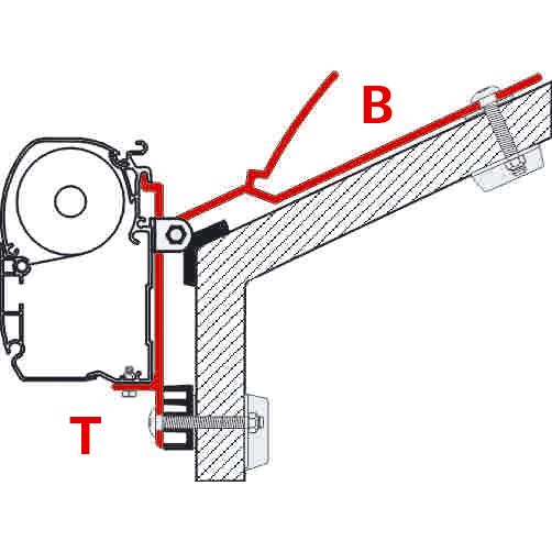 Adapter T + B + D