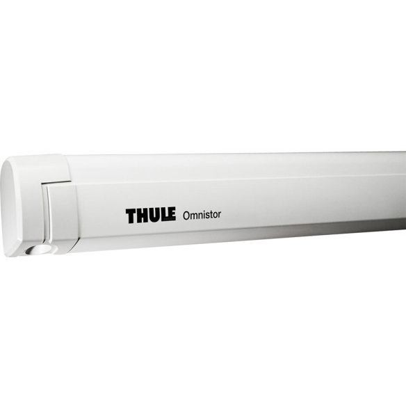 Thule Omnistor 5200 mit Motor 4,05 Tuchfarbe Mystic Grau Gehäusefarbe weiß 92 515