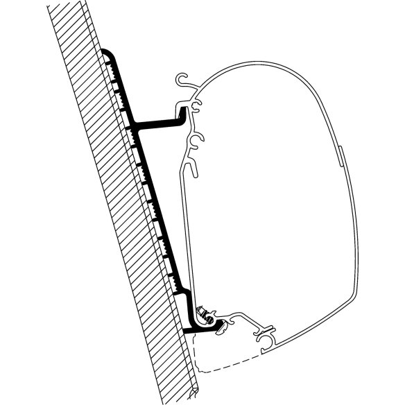 Adapter Fiat Ducato H3 High Roof 89 851