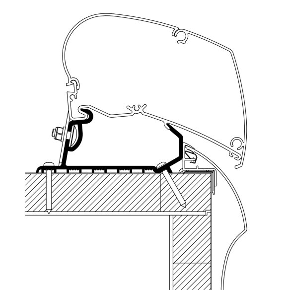 Adapter Hobby Optima Deluxe / Premium zu TO Serie 6 und 9