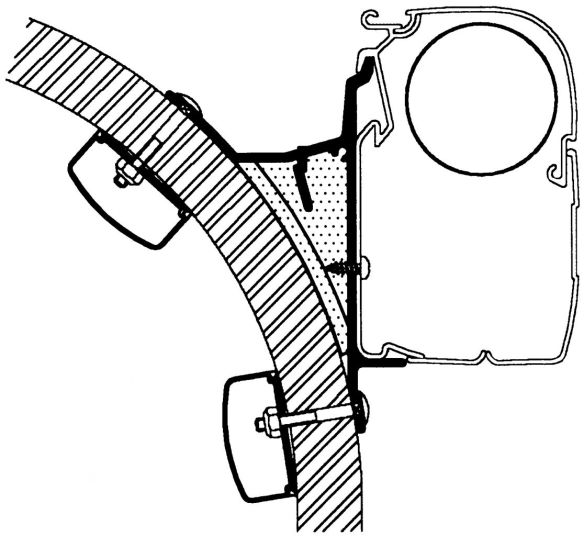 Adapter Hymer S-Klasse