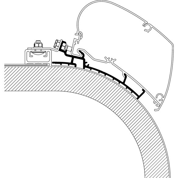 Adapter Rapido Distinction, Länge 4,5 m