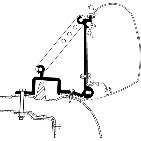 Adapter Renault Master 1998