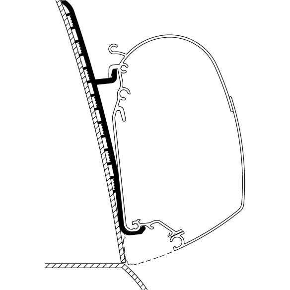 Adapter Renault Master High Roof