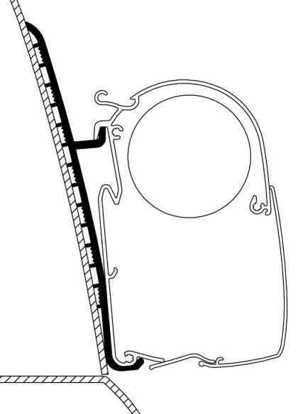 Adapter Renault Master High Roof