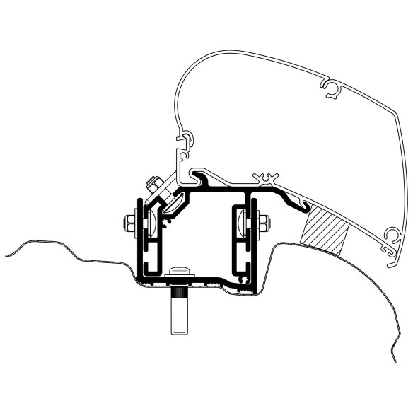 Adapter VW Crafter ab Baujahr 2017