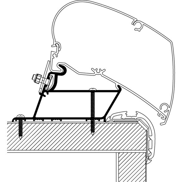 Malibu Roof Adapter 5 m