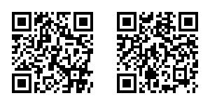 Über die QR-Codes können Videos zu den Nutzungsoptionen (links) oder zum Aufbau (rechts) des Thule Panorama geladen werden.