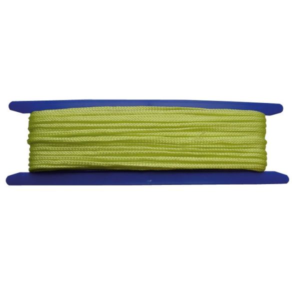 Zeltspannleine 20 m neongelb