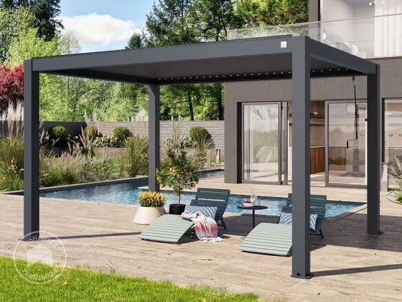 Pergola Deluxe 3 x 4m anthrazit 
